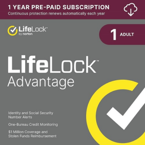 Norton Life Lock Advantage-1Yr-1Device